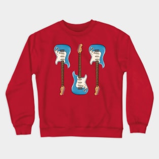 Triple Opal Spark Stratocaster Crewneck Sweatshirt